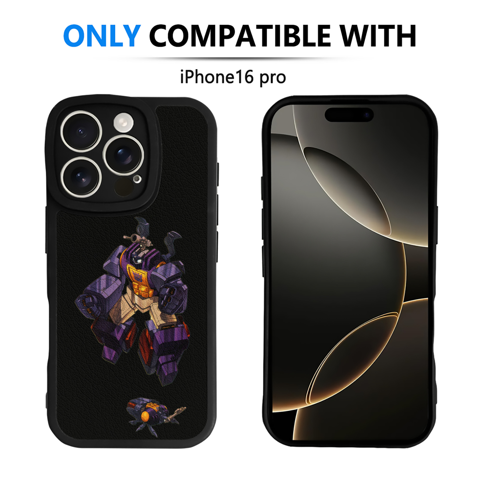 （画像用）  【iPhone 16シリーズ対応】シリコンスマホケース（レザー調） 材質：シリコン